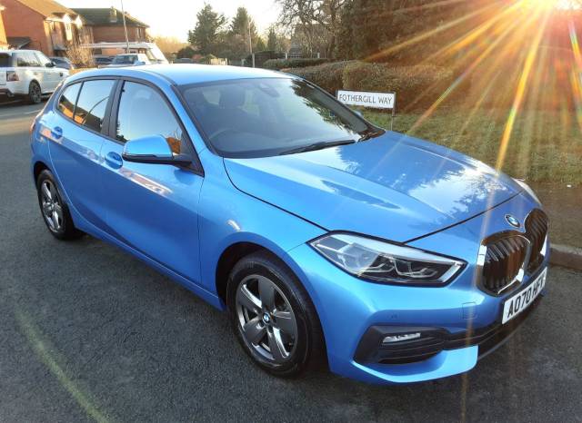 BMW 1 Series 1.5 118i SE 5dr Step Auto Hatchback Petrol Blue